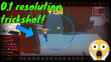 Every Time I Hit A Trick Shot, I lower my Krunker Resolution (INSANE) #krunker #krunkerio