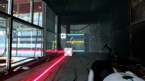 Portal 2 - Phase 1 - sp_a2_laser_vs_turret - Route