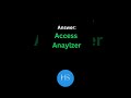Access Analyzer #coding #servicenow #businessanalyst #secureaccess