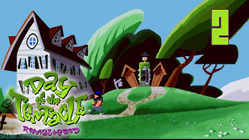 Day of the Tentacle Remastered #2 - Ye Olde Outhouse [Walkthrough PC HD No Commentary]