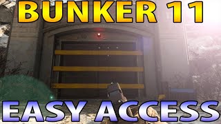 BUNKER 11 EASY ACCESS | EASTER EGG HUNT | LEGENDARY MP7