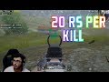 20 rs per kill challenge | carryislive | pubg mobile highlights