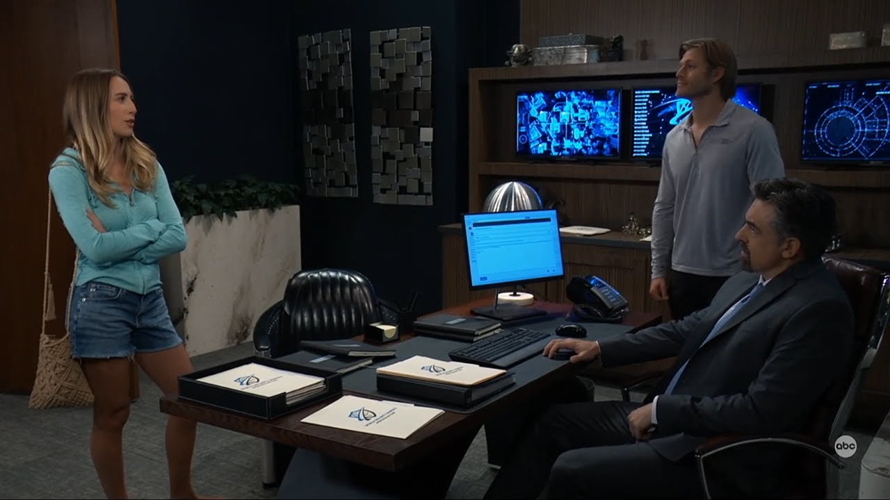 Brennan Tells Joss That More People Are Investigating Dalton on General Hospital (May 7, 2025)