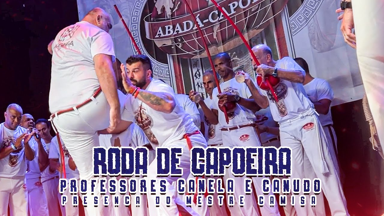 RODA LIVRE COM A PRESENÇA DO MESTRE CAMISA | EVENTO - PROFESSORES CANELA E CANUDO | ABADÁ CAPOEIRA