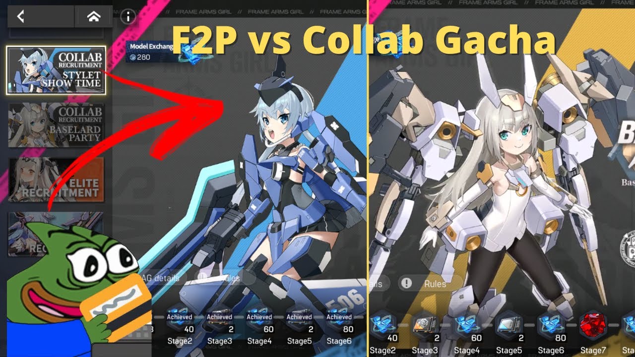 Frame Arms Girl Collab Banner || Artery Gear: Fusion