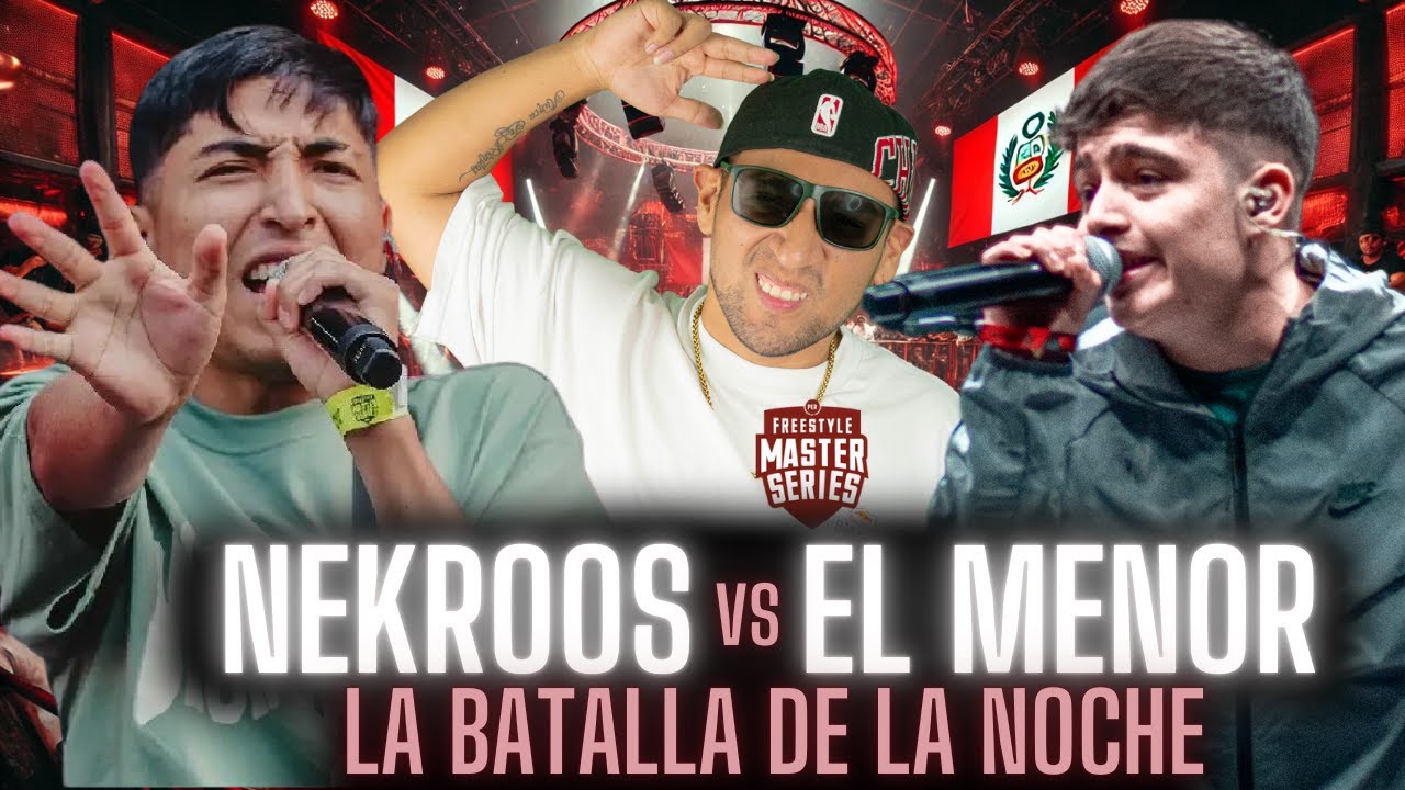 EL PRIME DE EL MENOR SUPERA A NEKROOS 👊 EL MENOR vs NEKROOS | FMS PERÚ