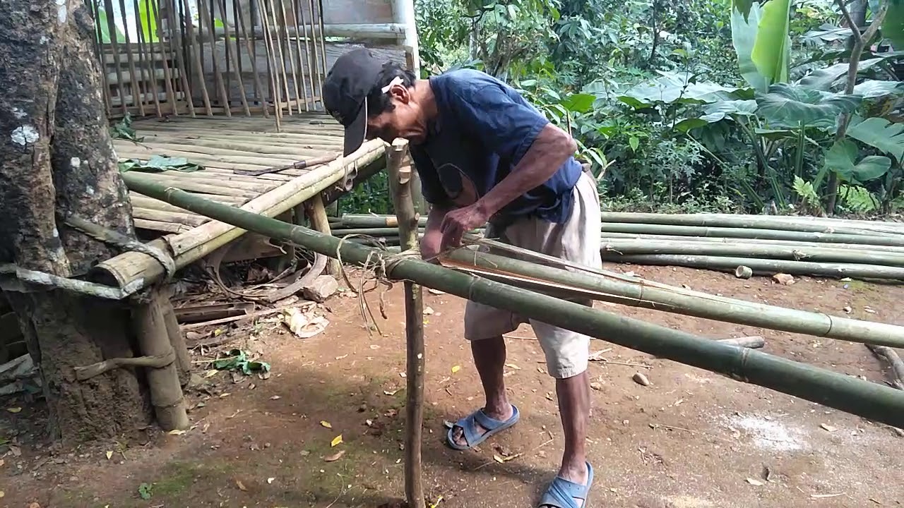 Cara belah bambu yg  paling  mudah  YouTube