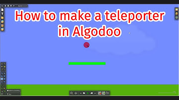 How to make a teleporter in Algodoo tutorial - Kitty