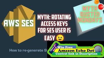 SMTP password rotation for Amazon SES User | 535 Authentication Credentials Invalid
