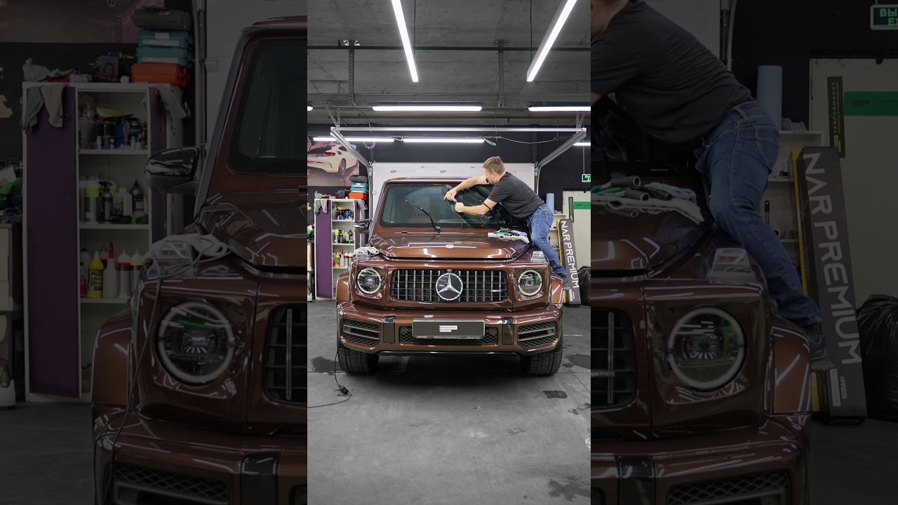 Демонтаж пленки с лобового стекла 📞 +7 (921) 906-09-07🌐 Performance-spb.ru 