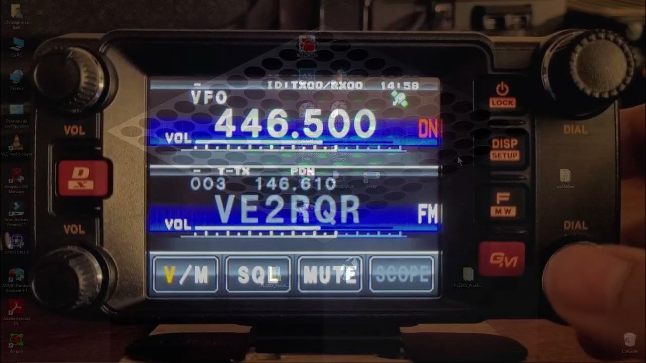 WiresX software installation (French) YouTube