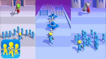 Gun Clash 3D: Imposter Battle - Gameplay Walkthrough Part 2 Levels 15 - 25 (iOS, Android)