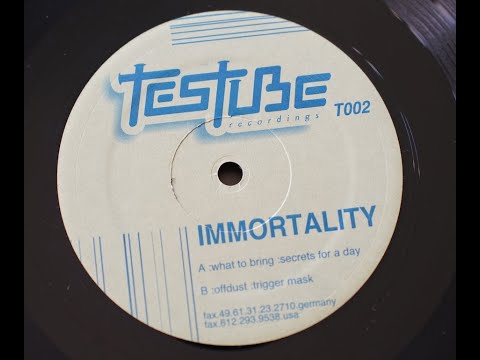 Immortality — Immortality - What To Bring (Testube Recordings | 1996)