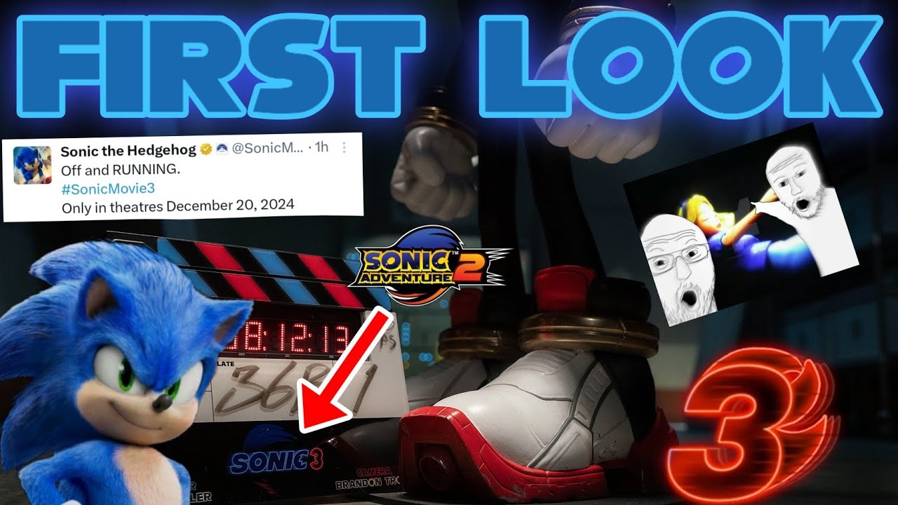 Sonic Movie 3 FIRST LOOK COMING SOON?! [official tweet!] 