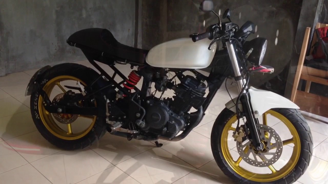 Cafe Racer Yamaha Byson FZ16 YouTube