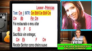 🎼 Leonor - Primicias CIFRA E LETRA 📝