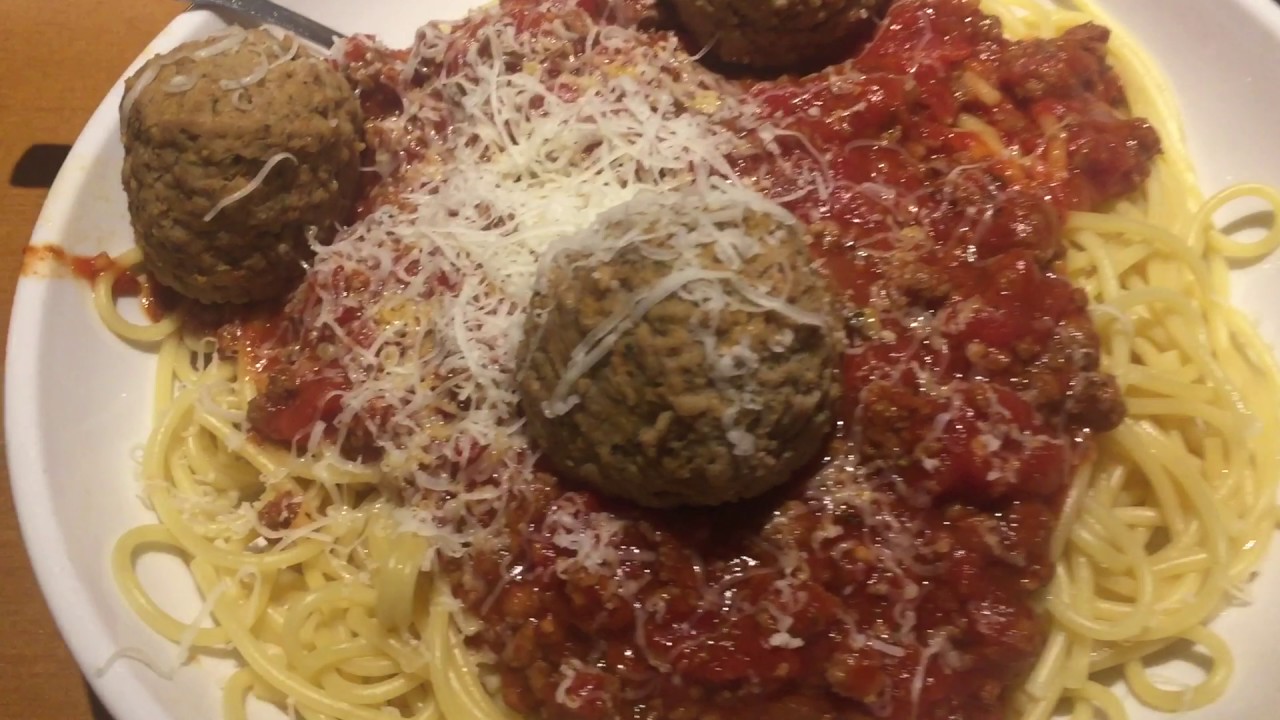 Olive Garden Spaghetti And Meatballs Youtube