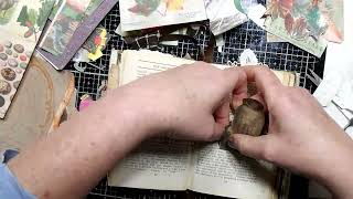 #JandCfall22 day4 a recycled book by Dawn-Marie Ennis of CreativeDMEDesigns @creativedmedesigns1759