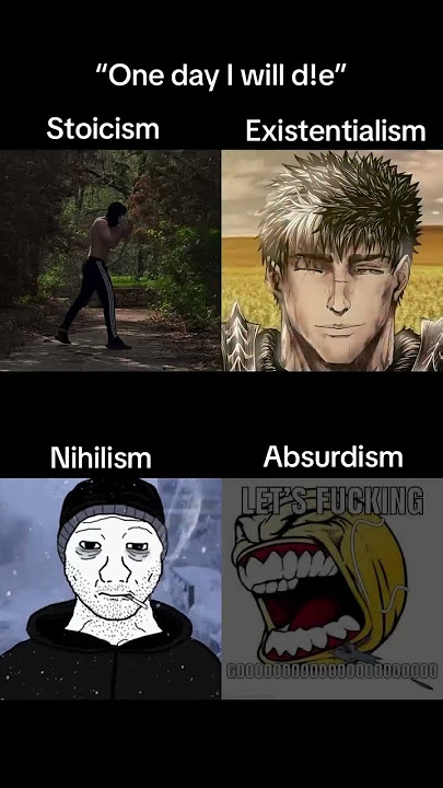What do you think? #stoicism #existentialism #nihilism #absurdism #philosophy #anime