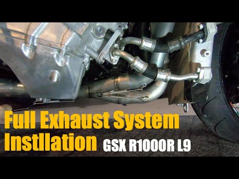 GSX-R1000R K-FACTRY フルエキ要修理