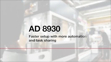 AD 8930 Faster setup with more automation and task sharing