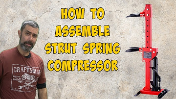 VEVOR Automotive Spring Compressor YS02 Assembly Video.