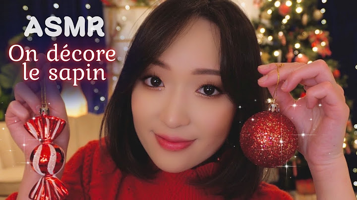 ASMR 🎄 On décore le sapin de Noël ensemble ✨⭐