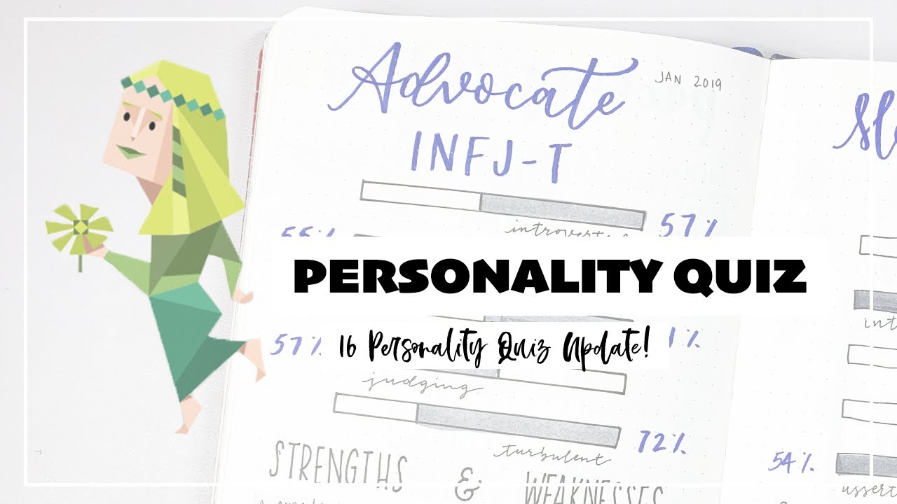 My Personality Changed?! 16 Personality Quiz Part 2 + Bujo Set Up