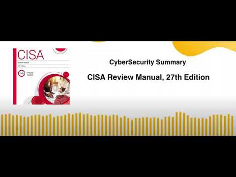 CISA Review Manual, 27th Edition - YouTube