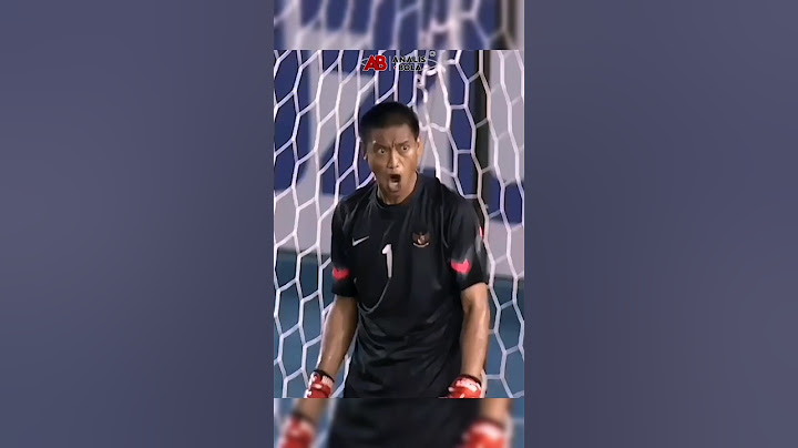 "Save Kurnia Meiga" Kiper Terbaik pada masanya