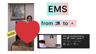 EMS from the Philippines to Japan | ANG BILIS DUMATING🤩🤩 #ems #filipino