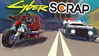 CYBERSCRAP: Mindblowingly Detailed Story Mission - Scrap Mechanic Challenge Mode