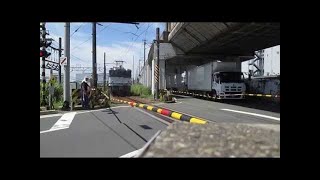 JR貨物 EF65 2093号機が牽引する72レ貨物列車(H28.1.16)
