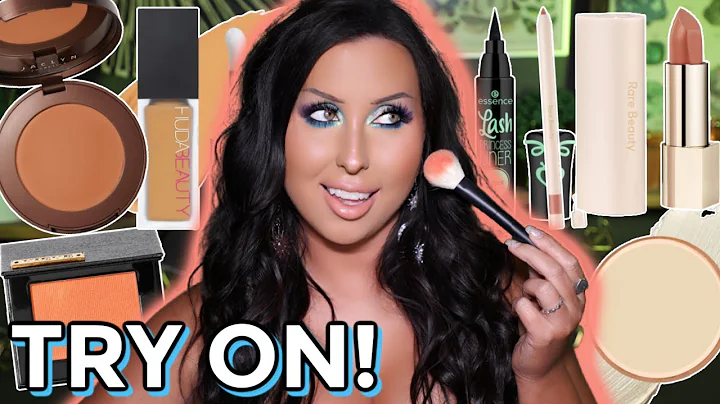 TESTING NEW MAKEUP! MULTICHROMES, JACLYN COSMETICS, RARE BEAUTY, & MORE!