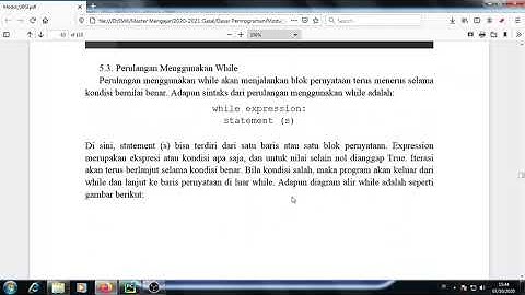 Dasar Pemrograman Pertemuan 5 IMK