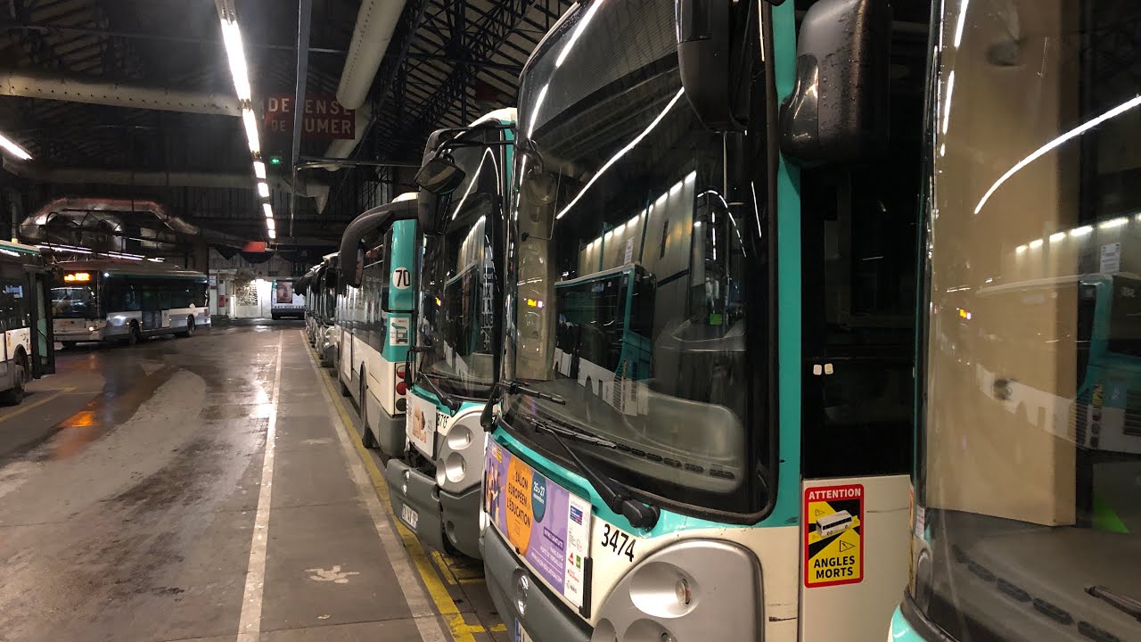 RATP | IVECO Irisbus Citelis Line Euro 5 ZF #3433 | Full Kickdown