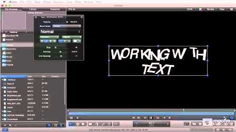 Motion 5 103: Animating Text - 1 Introduction