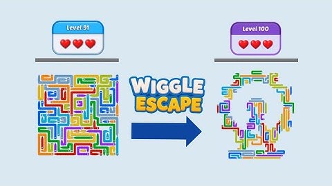 Wiggle Escape: Snake Puzzle All Levels (Part 9) | No Commentary & No Music | Android Gameplay