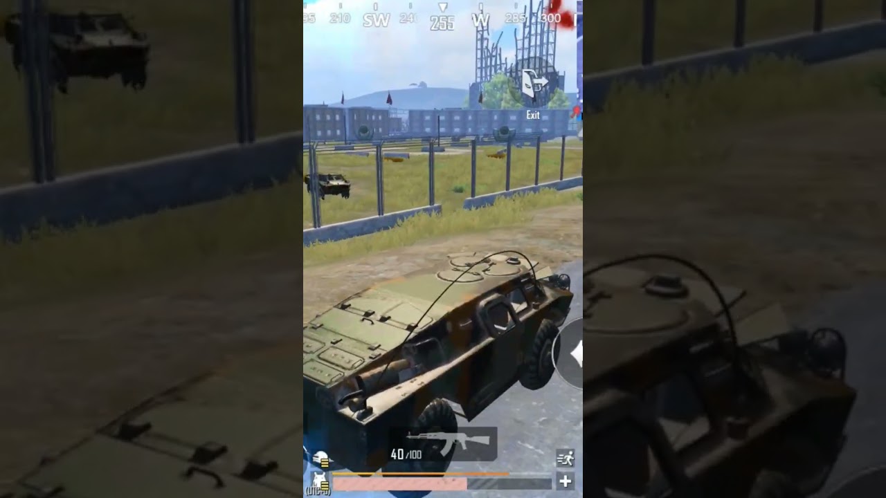 2 brdm in military base 