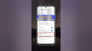 How To Disable On Lock Screen For Notification Drawer - Finally Fix Notification Bar #shorts