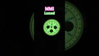 MMI Heritage Chronograph full lume salmon