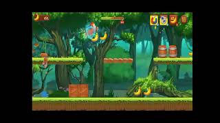 Jungle Monkey Run / Level 6 / Running Adventure Platform Games / Android Gameplay Video screenshot 5
