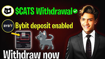 CATS DEPOSIT OPEN ON BYBIT EXCHANGE😍 CATS WITHDRAWAL✅ Bybit
