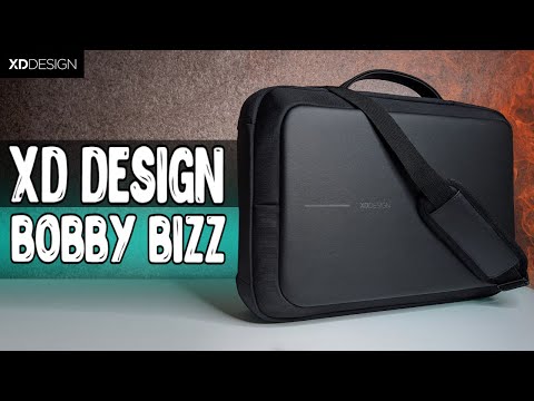 Обзор XD Design Bobby Bizz- ПОРТФЕЛЬ   РЮКЗАК для ноутбука с металлическим скелетом 