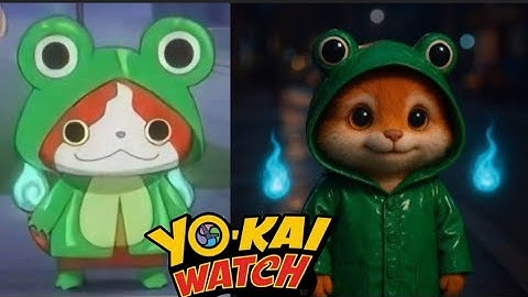 Yo-kai watch 🖲️⌚ In the real life #yokaiwatch #anime #cartoontoreallife 