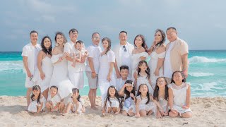The Her Family’s first vacation all together 🏝️ No one left behind 🩷 Cancun, Mexico ☀️