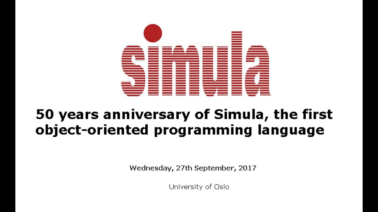 Dave Thomas - The legacy of Simula 67 - YouTube