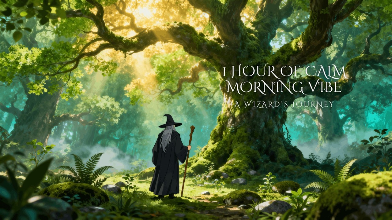 Relaxing Study & Sleep Music | A Journey Through the Mystic Forest