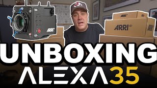 Unboxing my new Arri Alexa 35 cinema camera