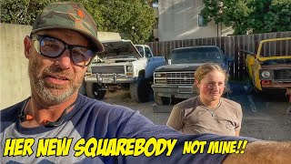 This Squarebody Truck showed up in my yard!!